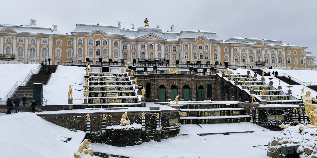 Чем поразил меня зимний Петергоф