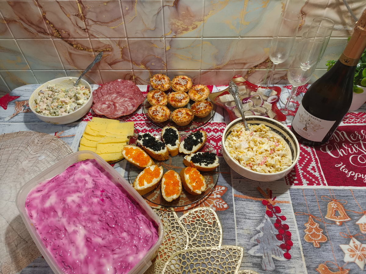 Новогодние блюда