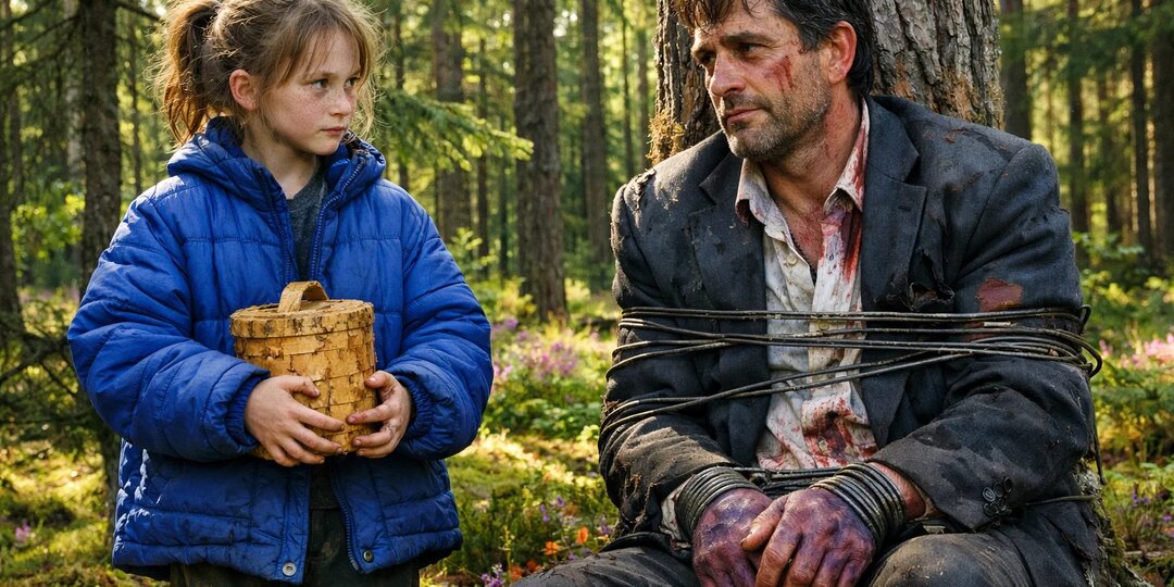 Сирота в тайге спасла связанного мужчину… не зная, что он — единственный, кого нельзя было отпускать живым