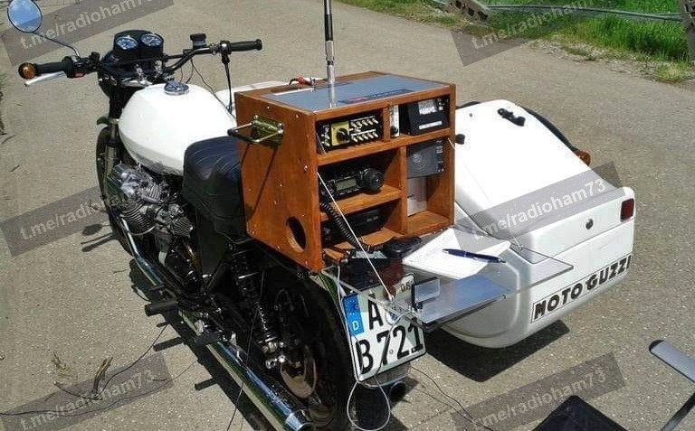 🏍 Передвижная мото-радиорубка