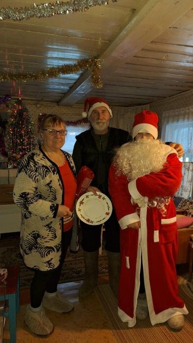 В одной из деревень Псковской области прошла новогодняя акция
Фото: Барутская сельская библиотека