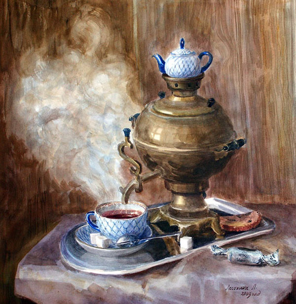 Пыхтящие на столах самовары, стали неотъемлемой частью русской культуры