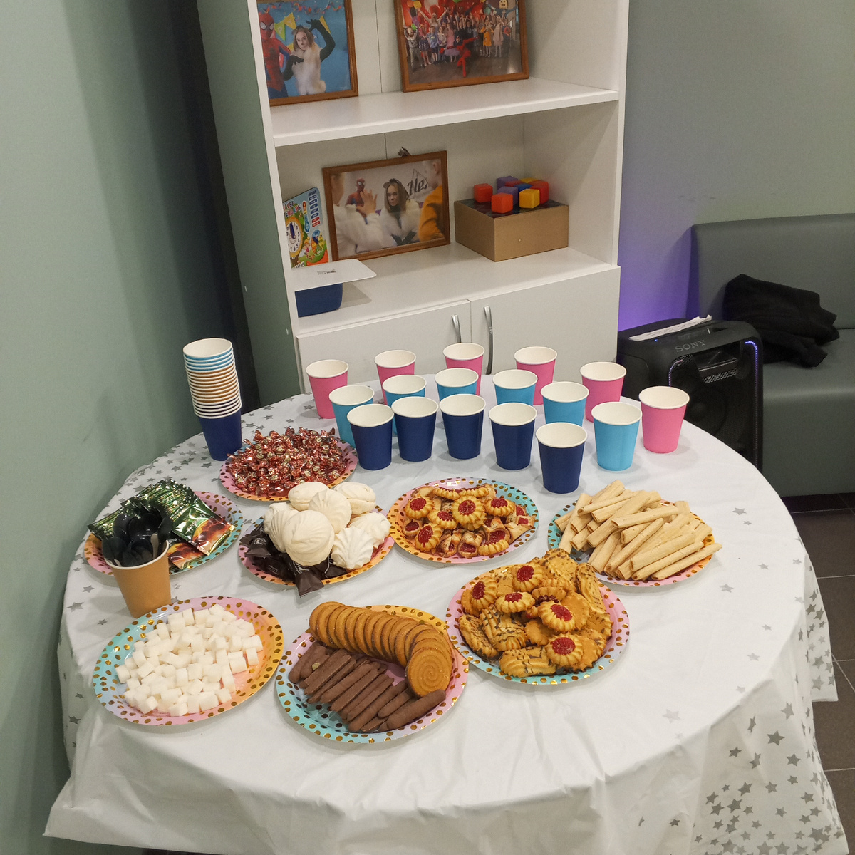 Угощения новогоднего мастер-класса.