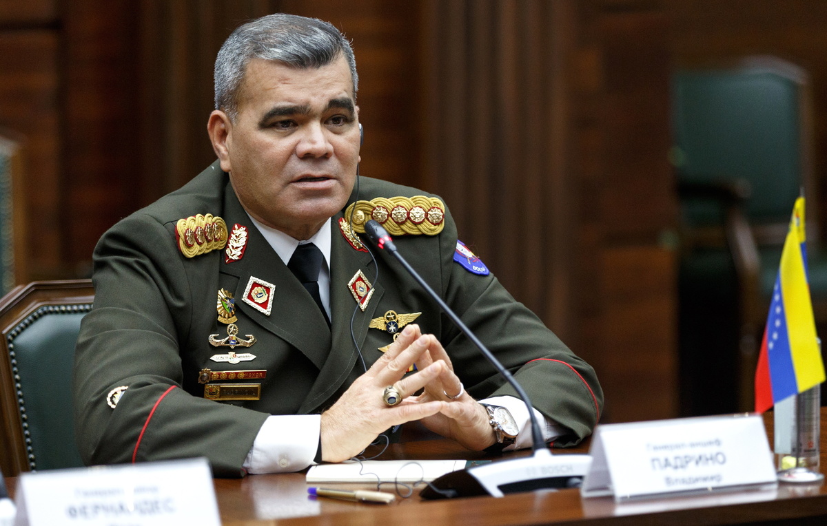    Министр обороны Венесуэлы Владимир Падрино Лопес  Алексей Ерешко/ пресс-служба Минобороны РФ/ ТАСС