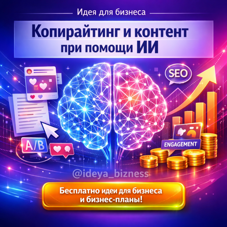    Бизнес-план: Копирайтинг и контент при помощи ИИ admin