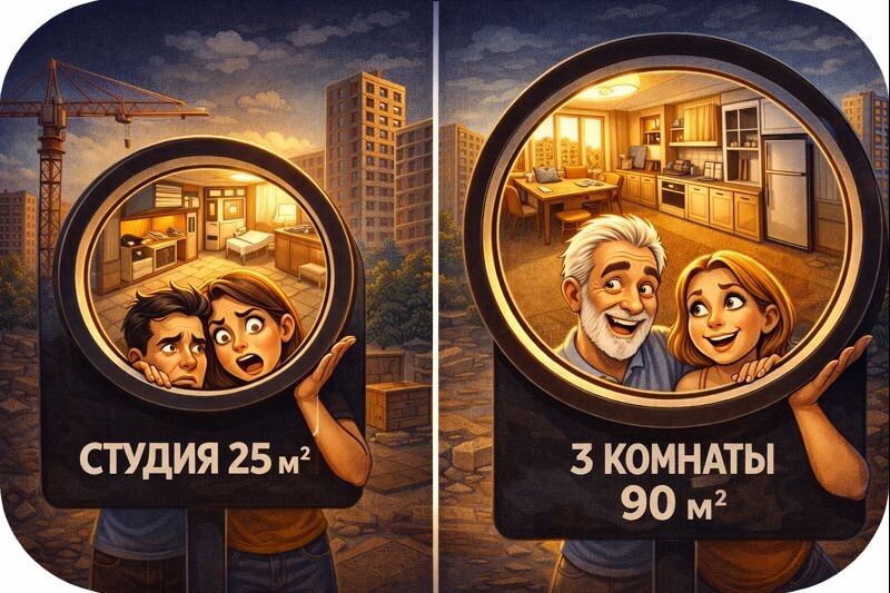 Параллельные взгляды на жилье