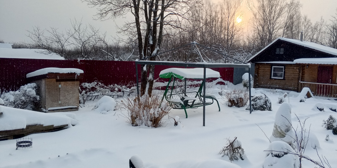 3 января. Работы на участке