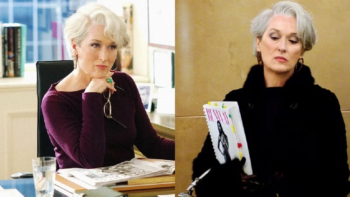 кадры из фильма "Дьявол носит Прада"