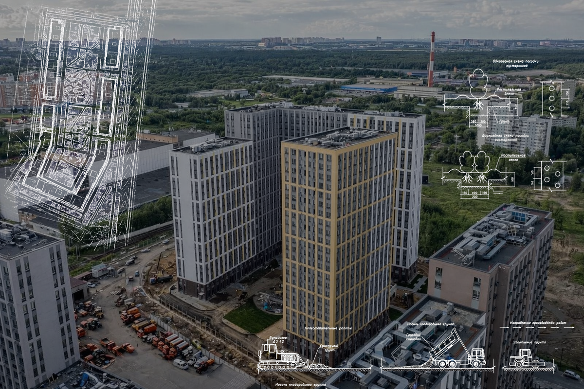 Фото: ППР на благоустройство ЖК Лучи