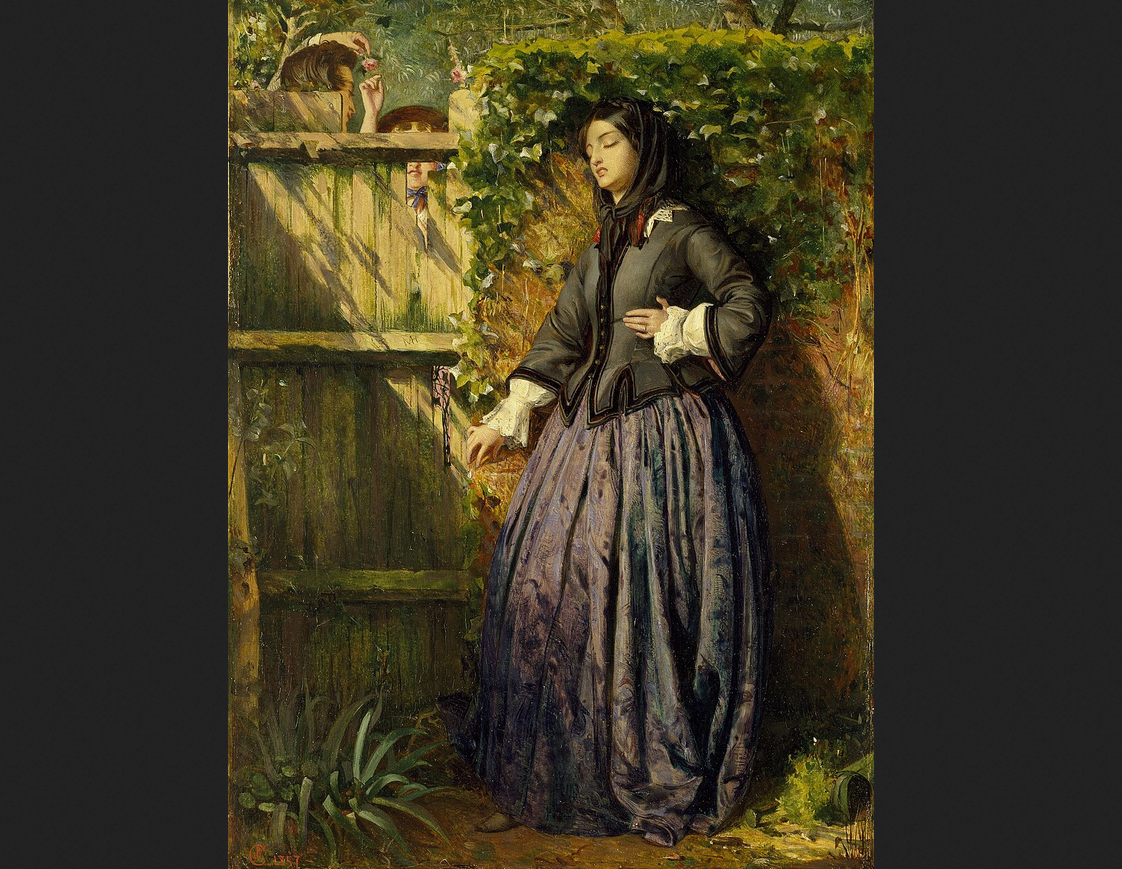 Филипп Гермогенес Кальдерон. «Нарушенное обещание», 1856