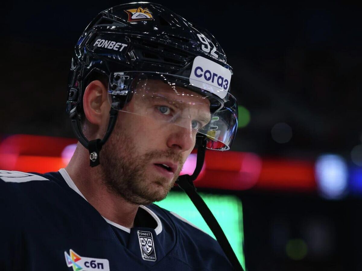    Хоккеист "Металлурга" Евгений Кузнецов | © Фото : Пресс-служба ХК "Металлург"