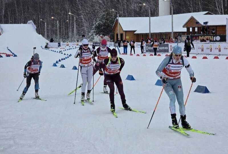 Смольский и Шевченко выиграли масс-старт на «Гонке чемпионов» в Рязани
