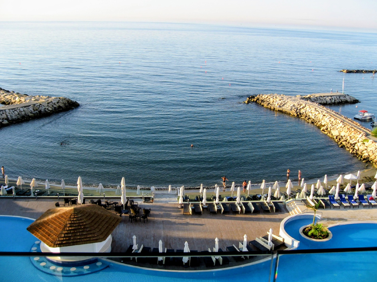 Вид с балкона 