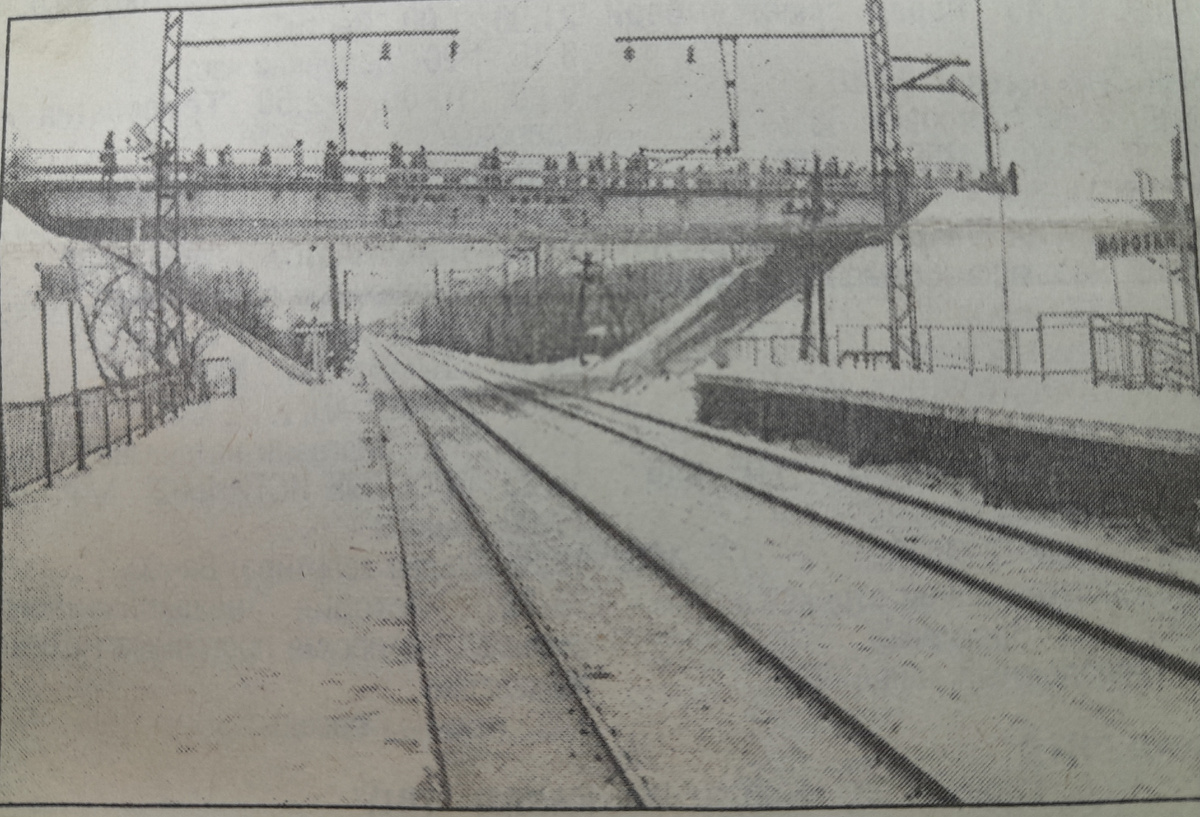 Мост над Савеловской железной дорогой у станции Морозки