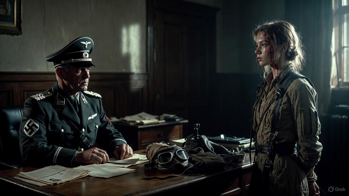 Столкновение воли. Даже в плену, израненные и безоружные, они оставались солдатами, которых враг не мог сломить.