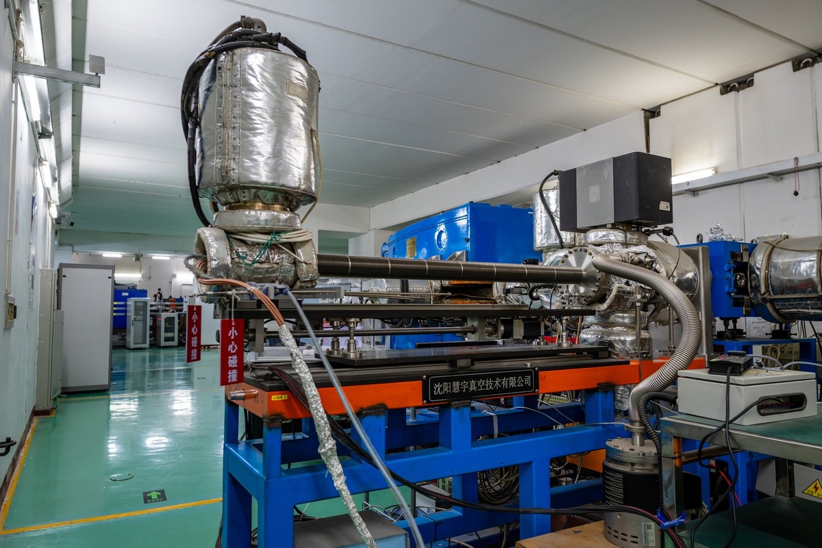    Детекторная система ядерного масс-спектрометра на основе охлаждающего накопительного кольца в Ланьчжоу.