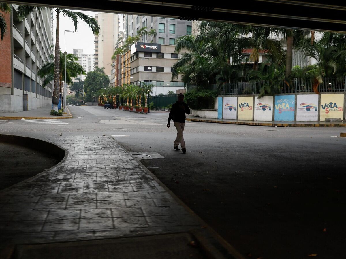    Каракас после ночных взрывов | © REUTERS / Leonardo Fernandez Viloria