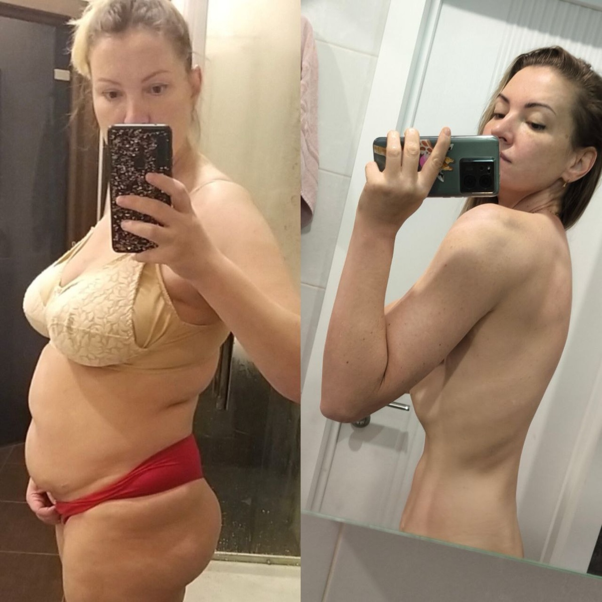 Пшеничный живот автора. Угадайте на каком фото? На ОБОИХ!