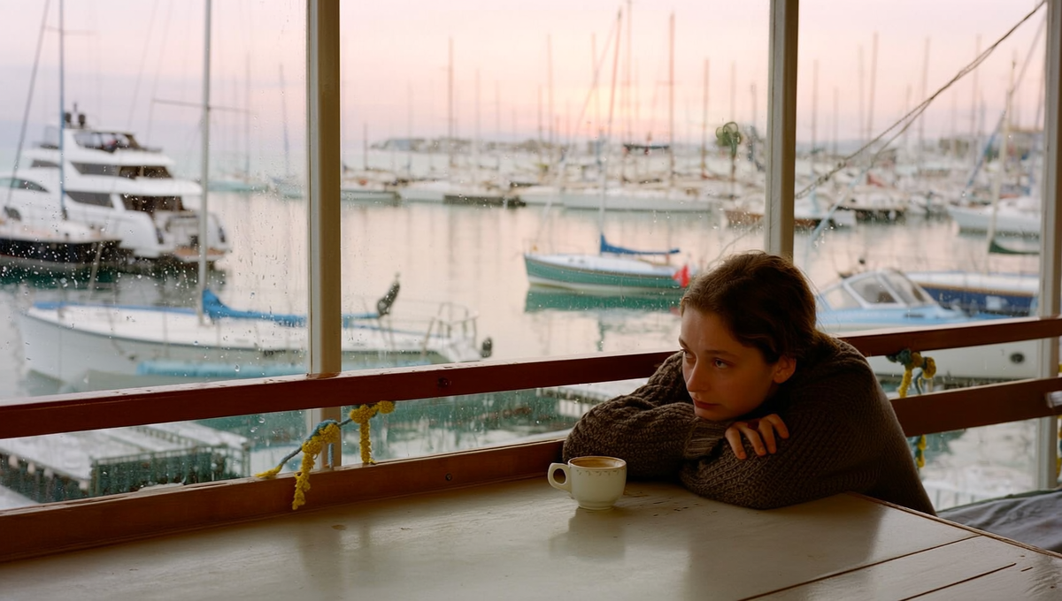 Когда вокруг открытка, а внутри пустота.