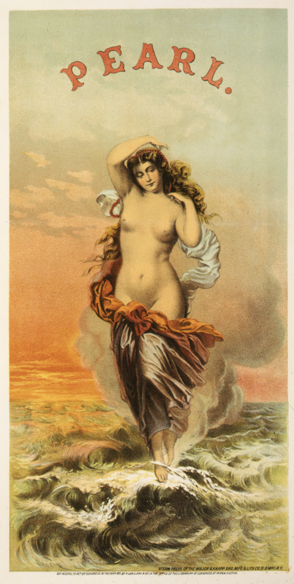 USA, "Pearl Tobacco", 1871