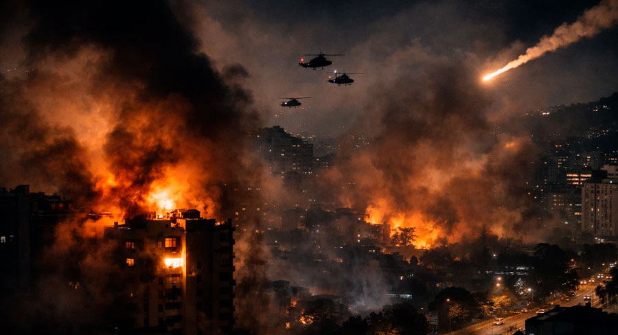 Удары по Каракасу, 2026 год