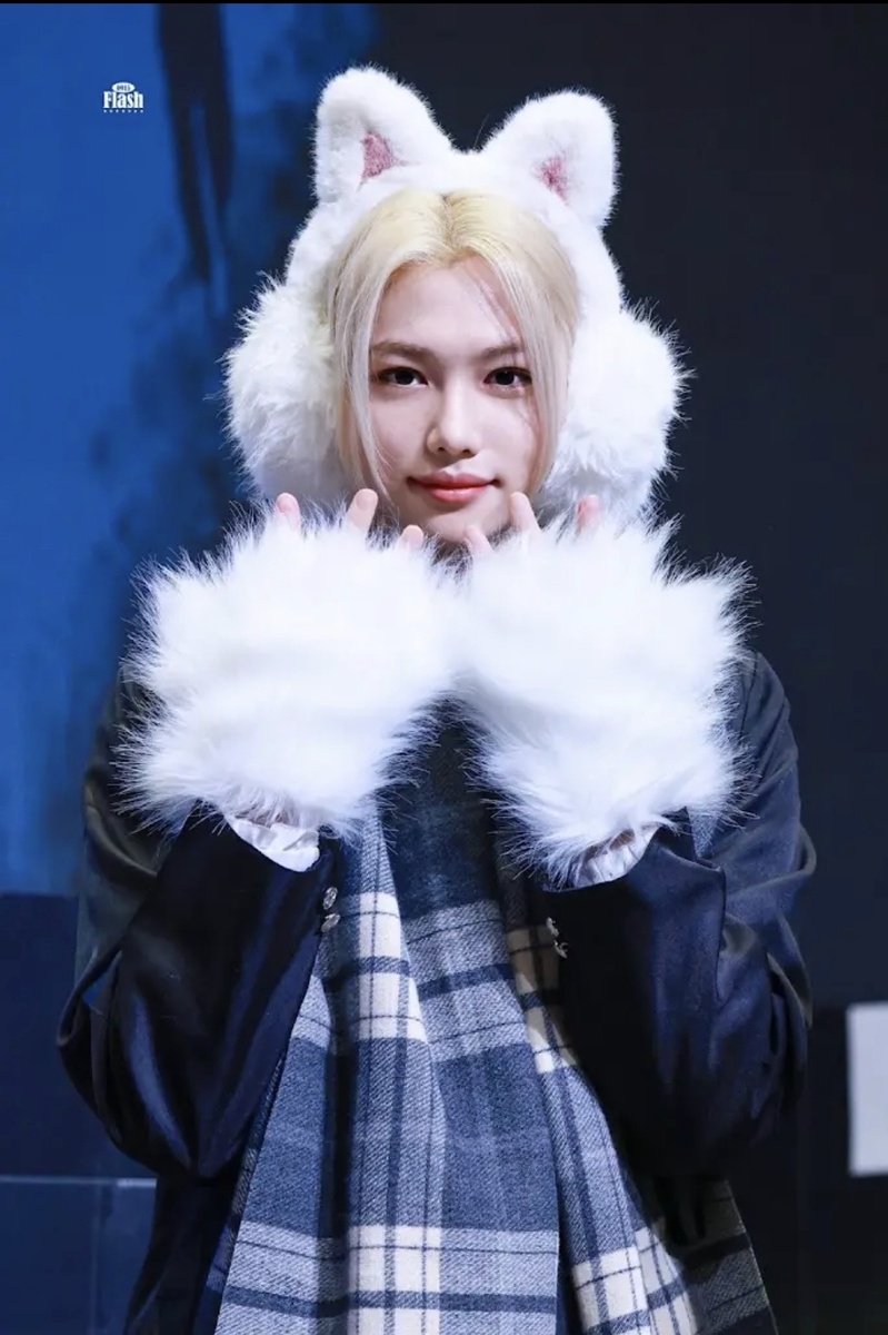 Ослепительно белый молоденький котенок с блестящими игривыми глазками)