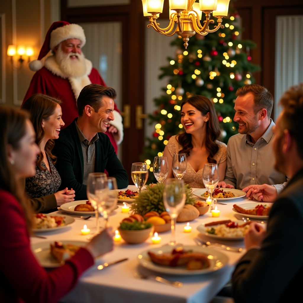    Семейный новогодний банкет в ресторане: как избежать праздничного стресса и насладиться волшебством с Дедом Морозом Антон