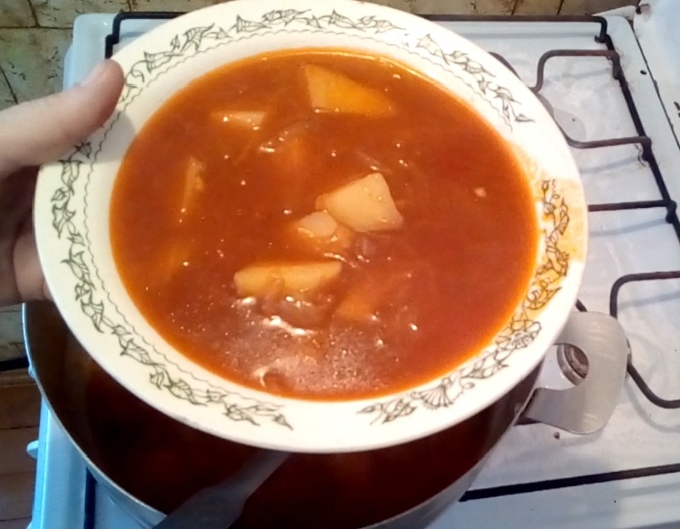 Суп томатный