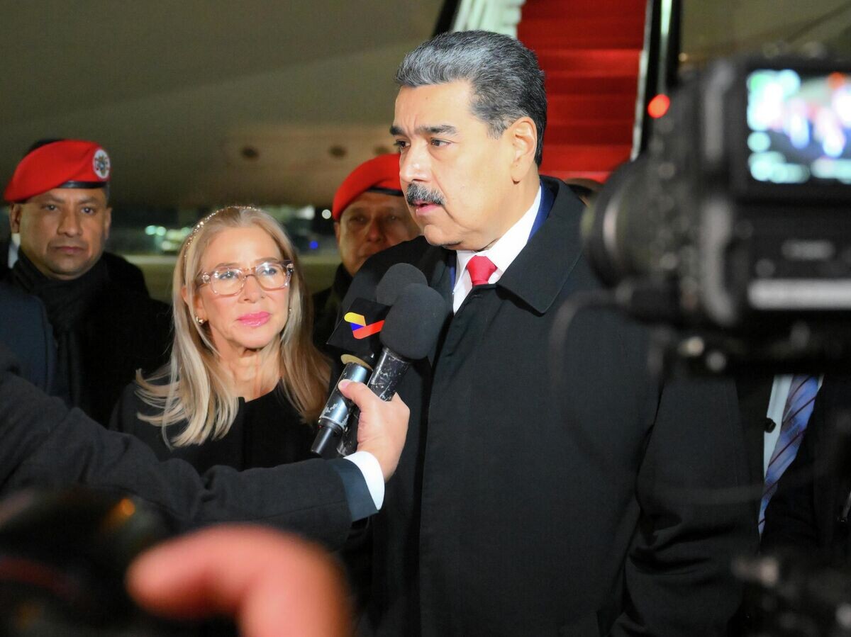    Президент Венесуэлы Николас Мадуро с супругой Силией Флорес | © РИА Новости / Фотохост-агентство РИА Новости