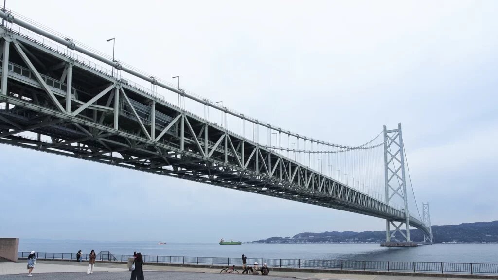 Мост Акаси-Кайкё в Кобе