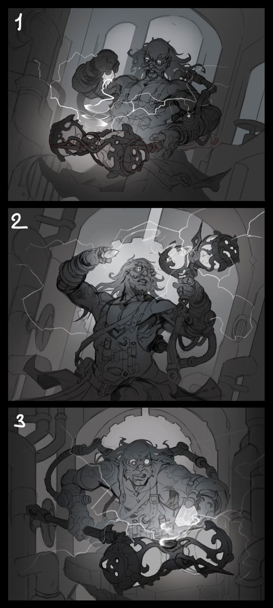 Концепты художника Крэма -  Алексея Круглова.