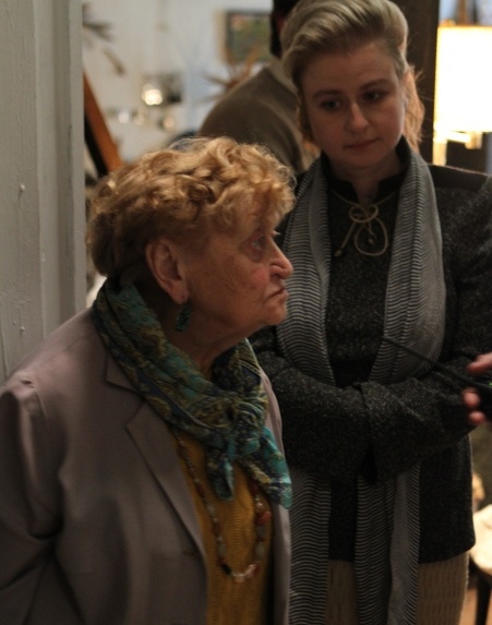 Алла Брук и Мая Леонидовна Набокова