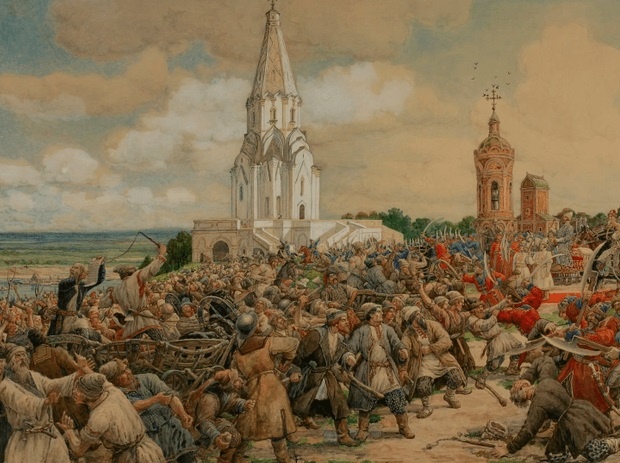 Рис. 408. Медный бунт