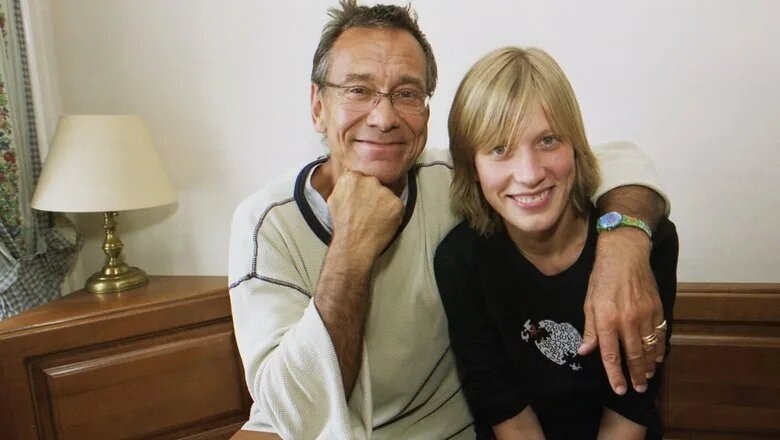    Андрей Кончаловский и Дарья, спустя 17 лет после её рождения.