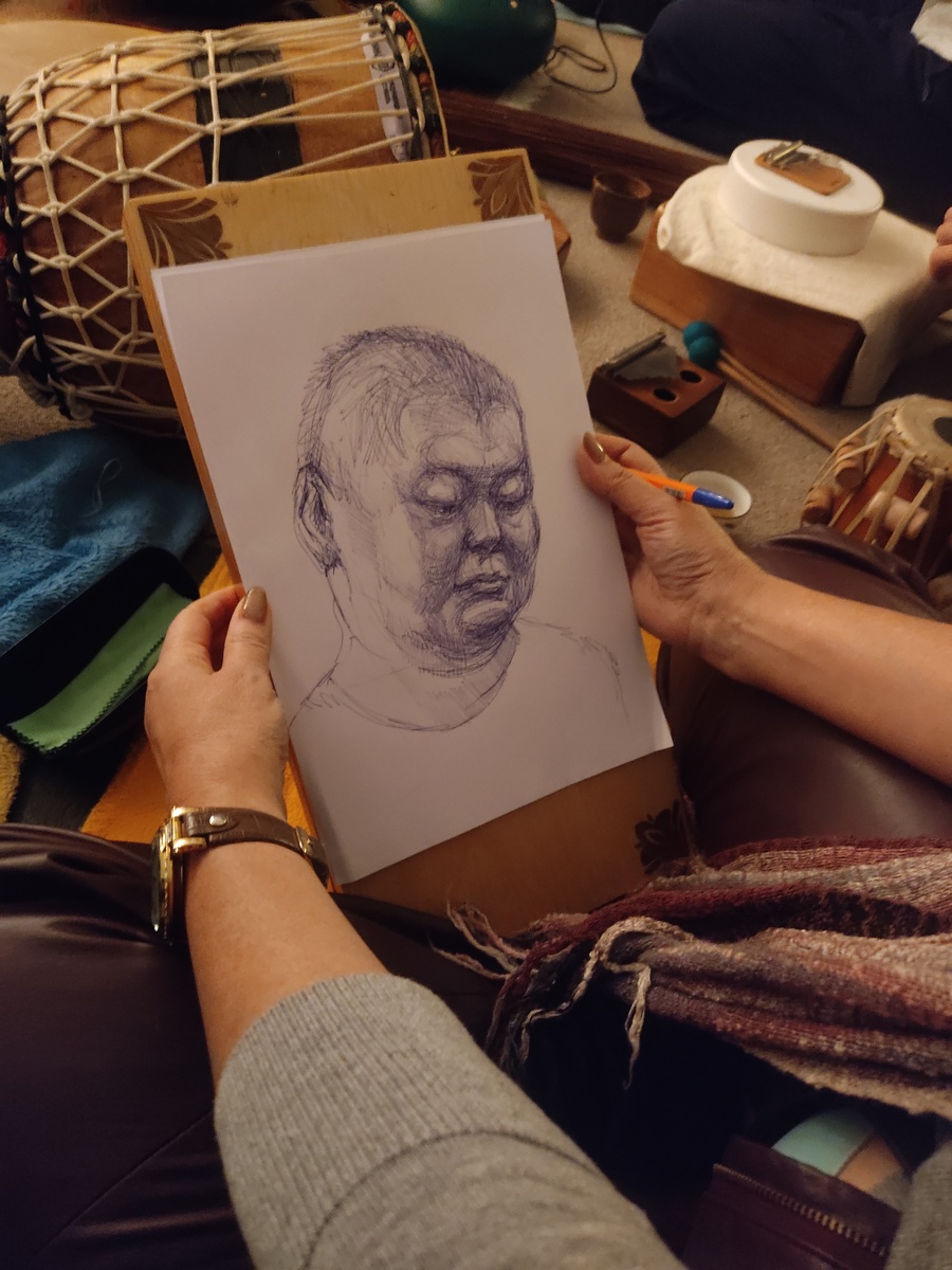 фото из архива Марго Миро. Портретные зарисовки с натуры