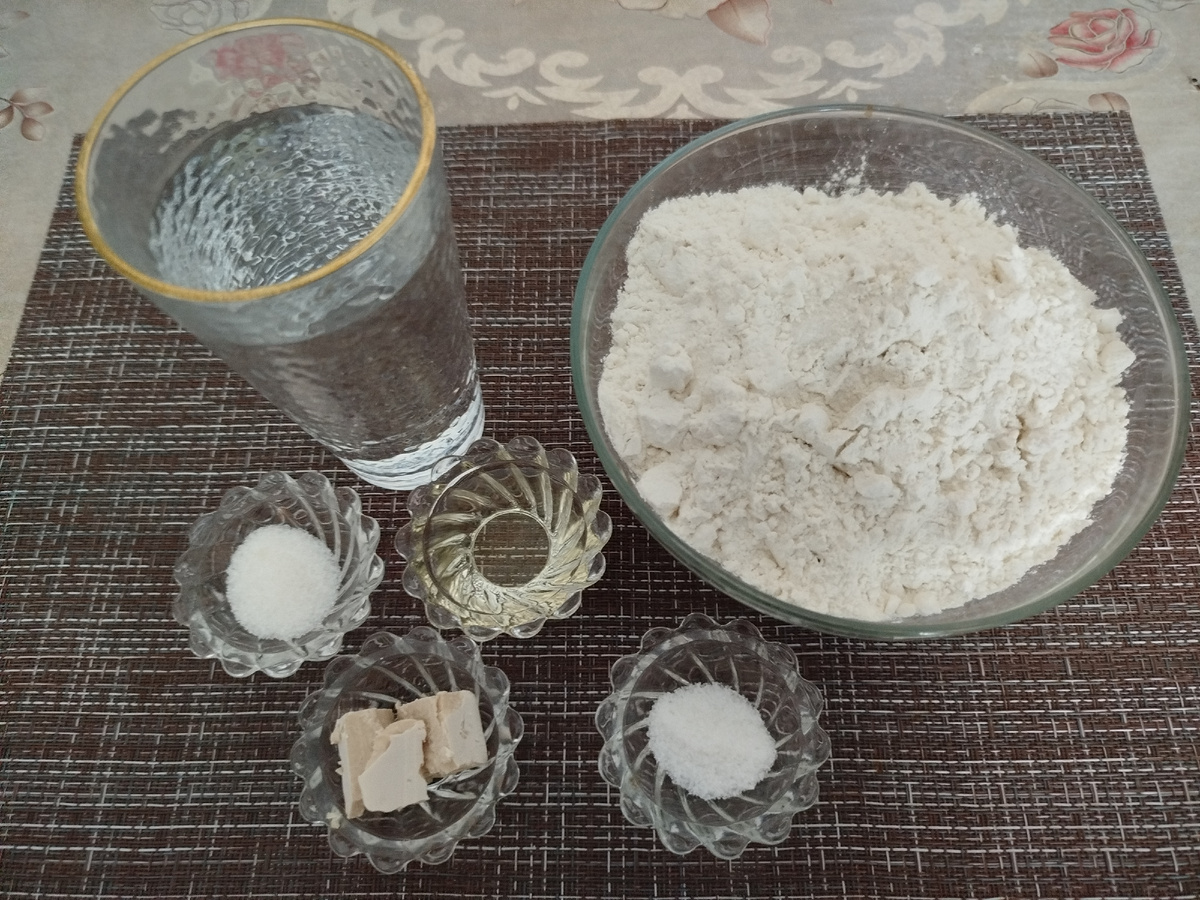 Ингредиенты для теста