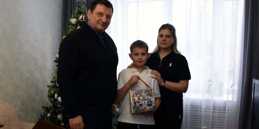 Игорь Ляхов исполнил новогоднюю мечту девятилетнего смолянина