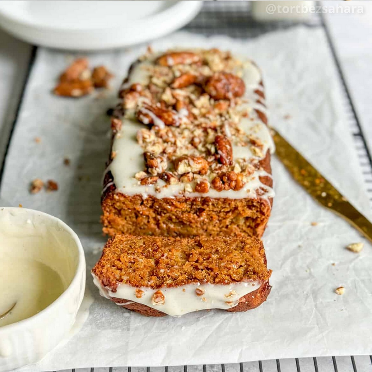 морковный пп кекс