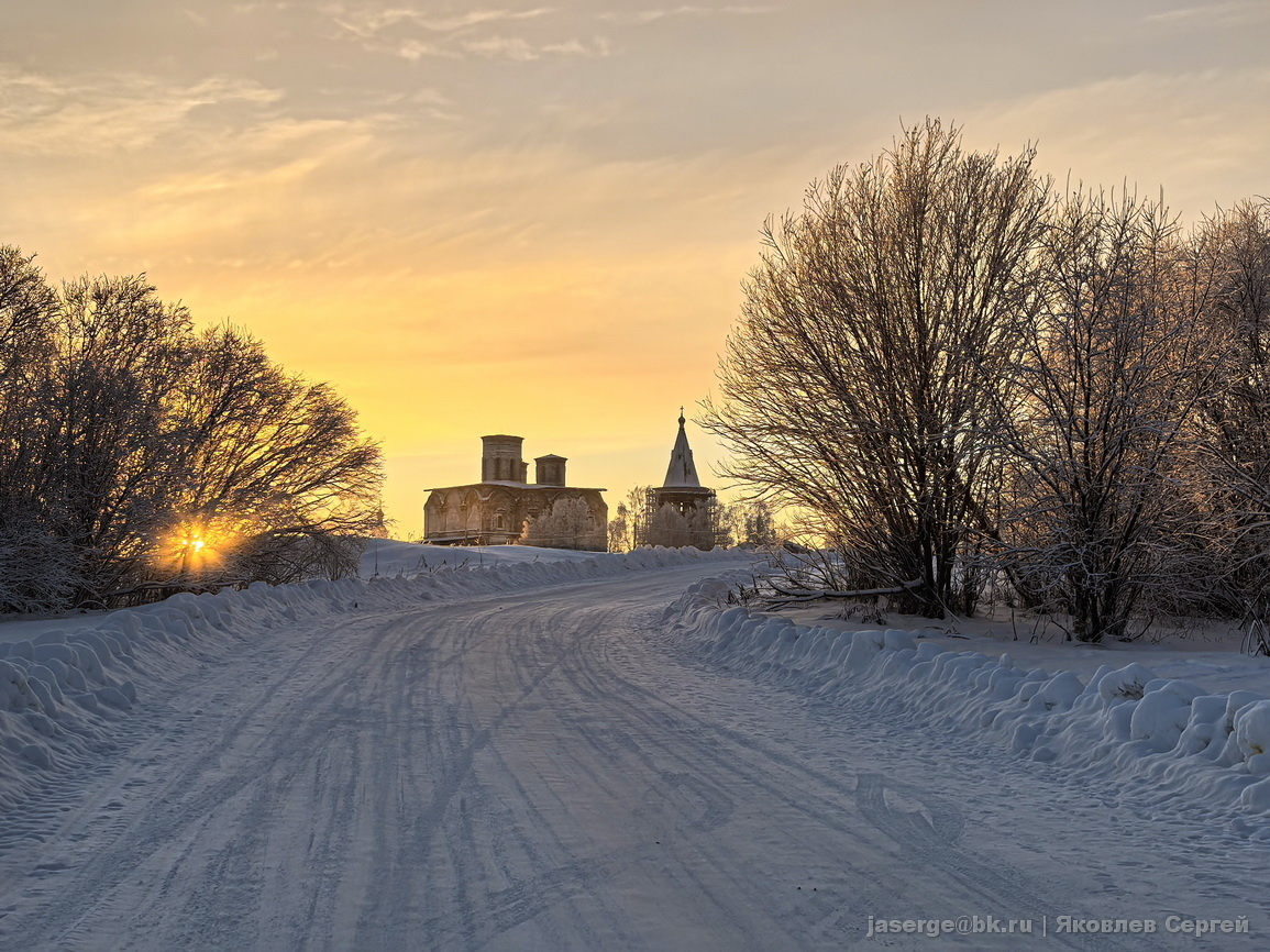 Холмогоры. Спасо-Преображенский собор