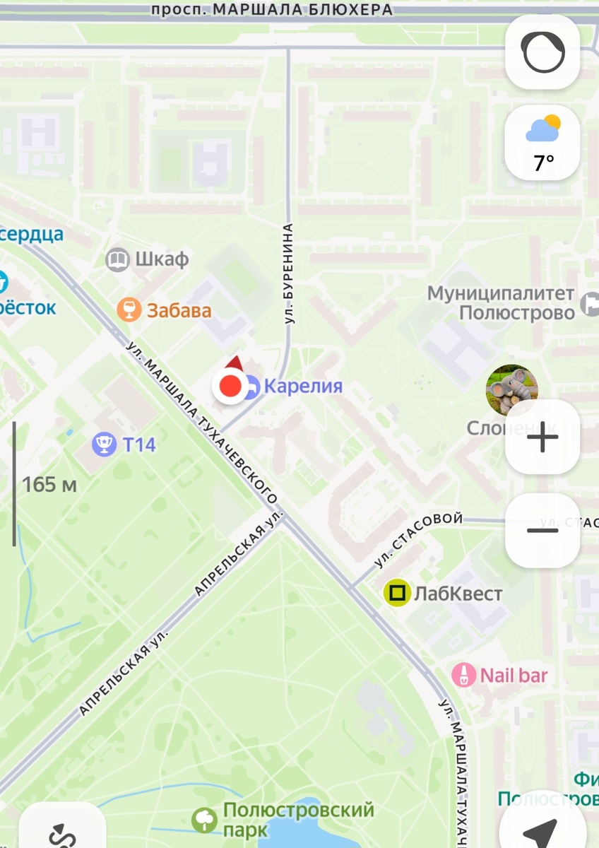 Арт-отель "Карелия" в Санкт-Петербурге на Яндекс картах