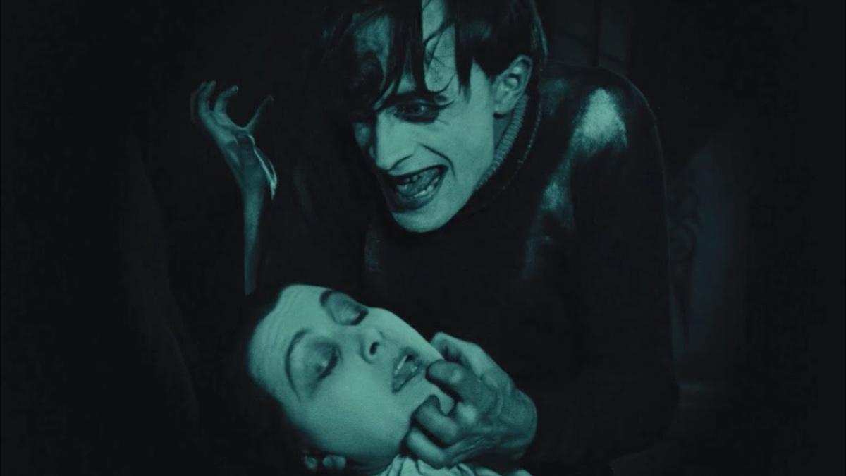 Кадр из фильма «Кабинет доктора Калигари» 1920 г.