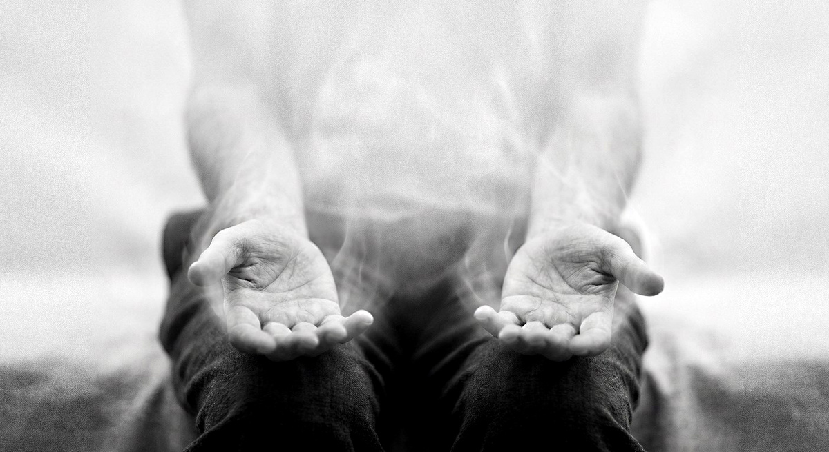 Техника: Две ладони