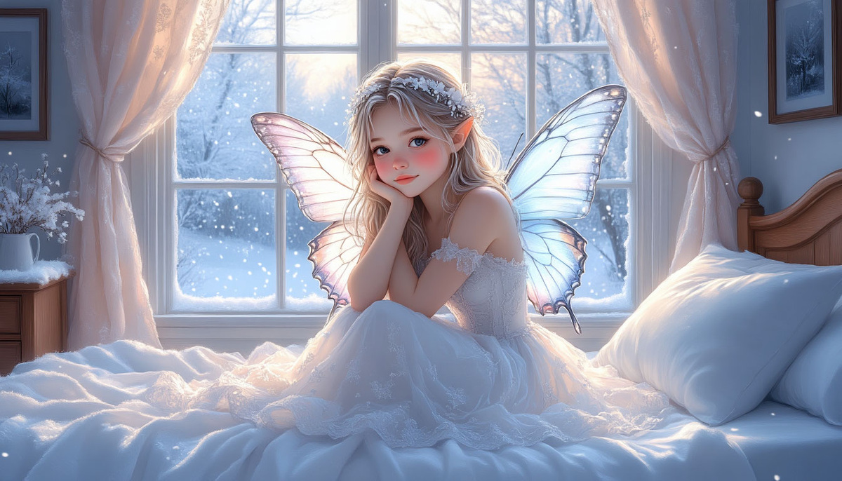 Фея Сомнений, она же фея лирической поэзии (названная уже при христианстве Эвтерпой, но с Евами она никак не связана, ведь чиста), она же — Луна, она же Муни, она же Селена, она же Дива, она же Дева, она же Дика, она же Диана, она же Артемида, она же Кибела, она же Нена, она же Няня, она же Нанна, она же Мама, она же Муми, она же Муни (да, я уже писала, но просто так последовательность ещё яснее). Изображение от ИИ Шедеврум