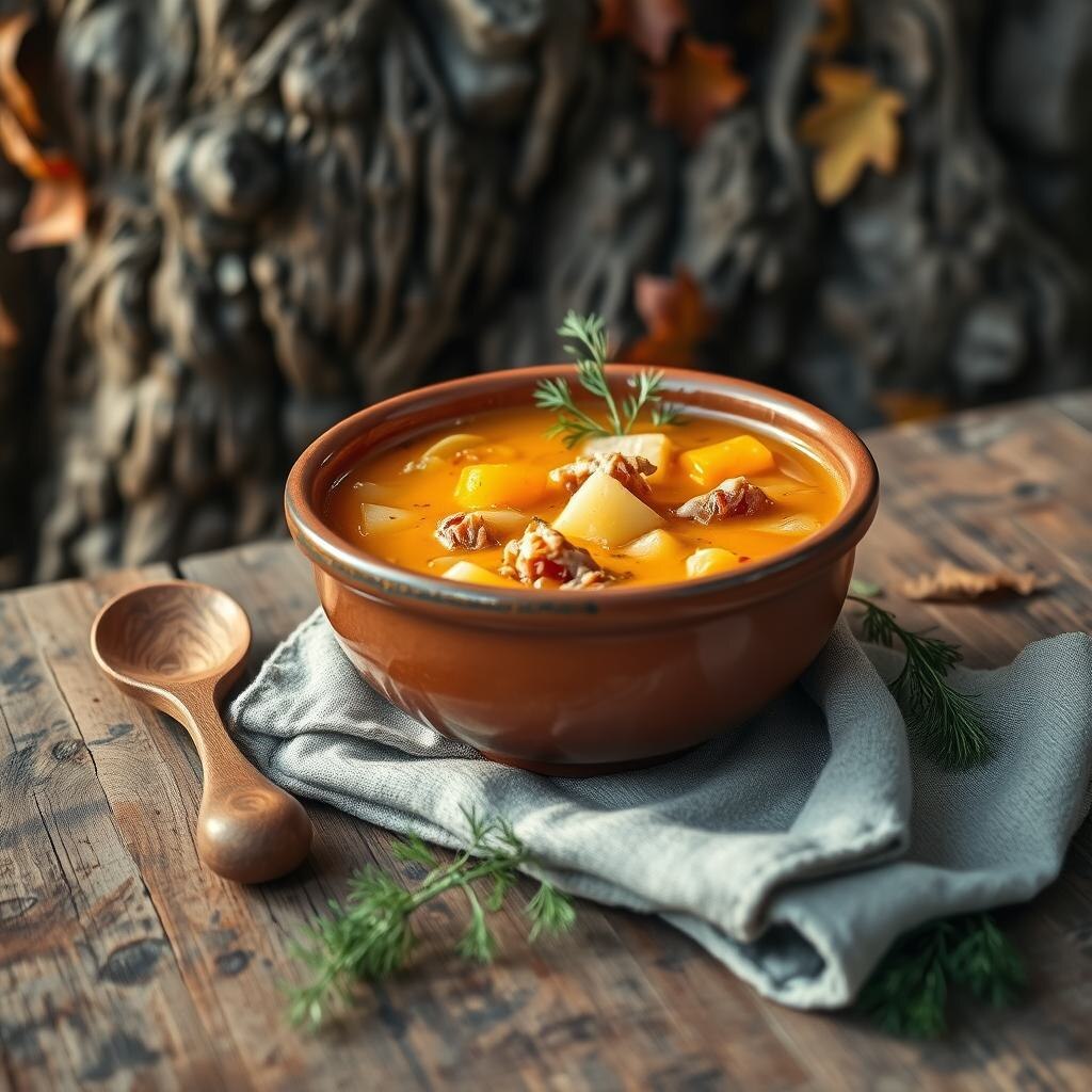 Гарбузок - белорусский тыквенный суп