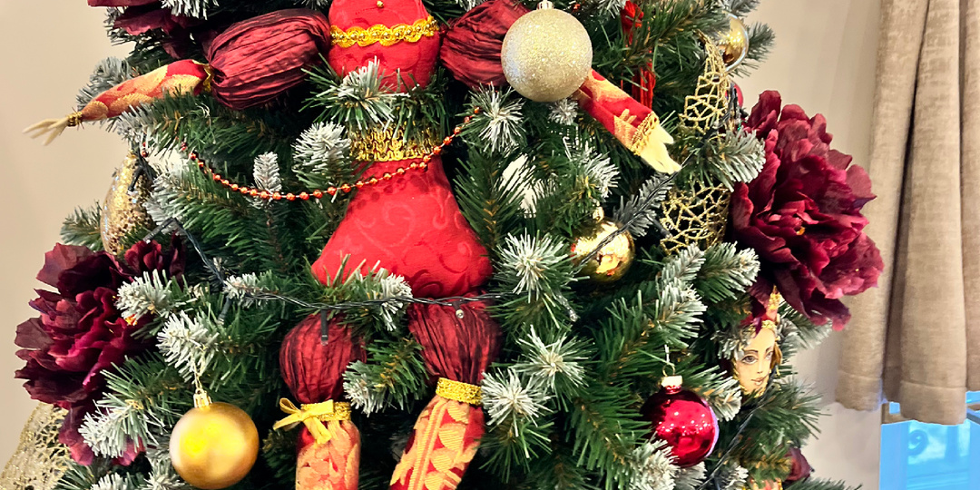 Где я брала новогоднее настроение? Например в особняке Брюллова.