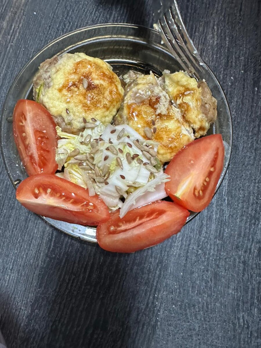 Обед на Интенсиве. Фото участницы программы.