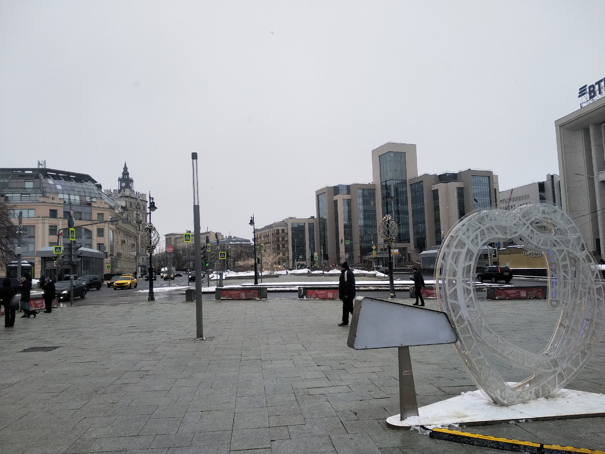 Площадь Мясницкие ворота.