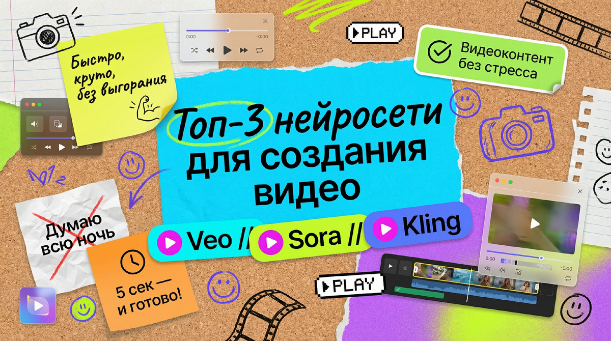Топ-3 нейросети для генерации видео без стресса Оксана Солдатова