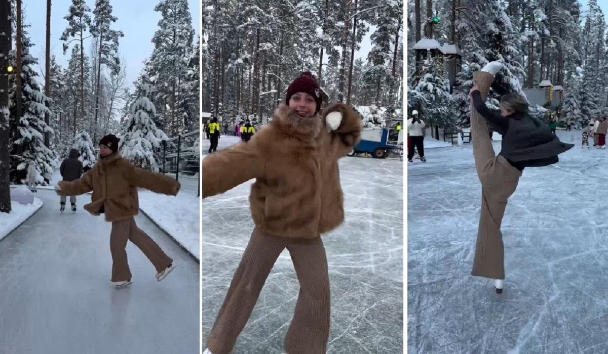     Коллаж. Скриншоты — с видео. Ист. — соцсети А. Бойковой Фотография взята из открытых источников.