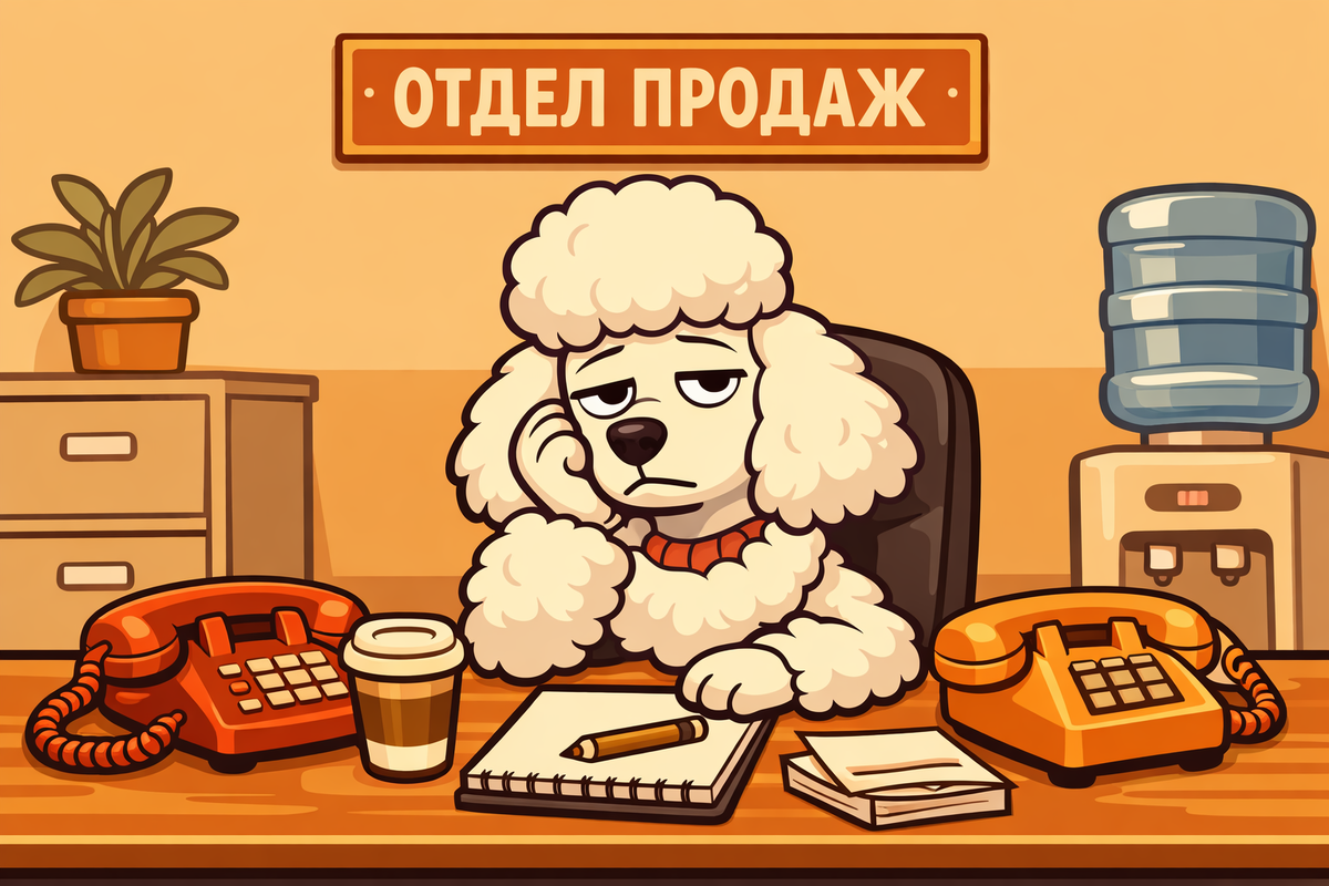 В январе во многих фирмах спад продаж